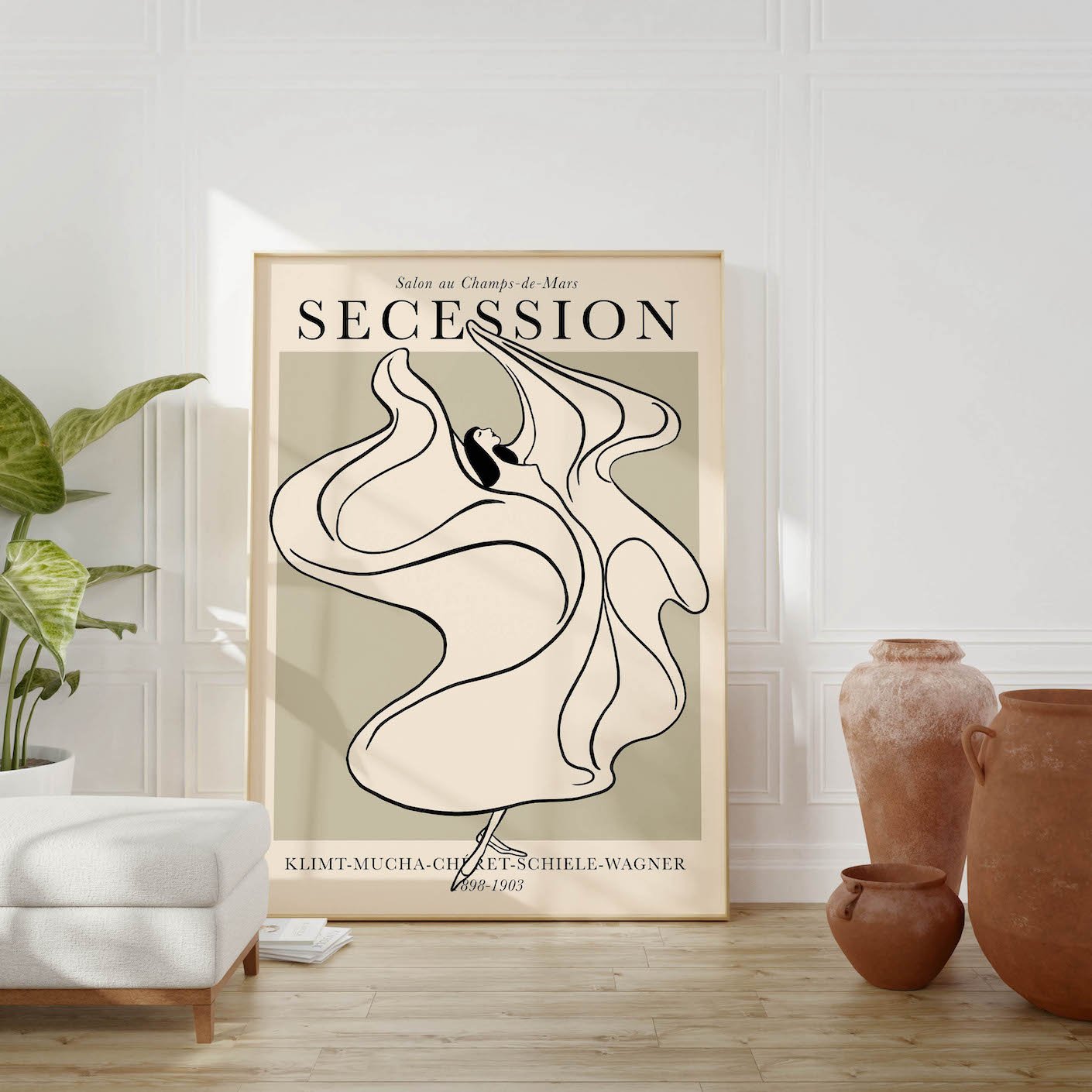 Secession Vienna Exhibition Poster - Art Nouveau Print | Architeg
